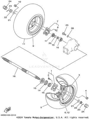 Rear Wheel Schematic