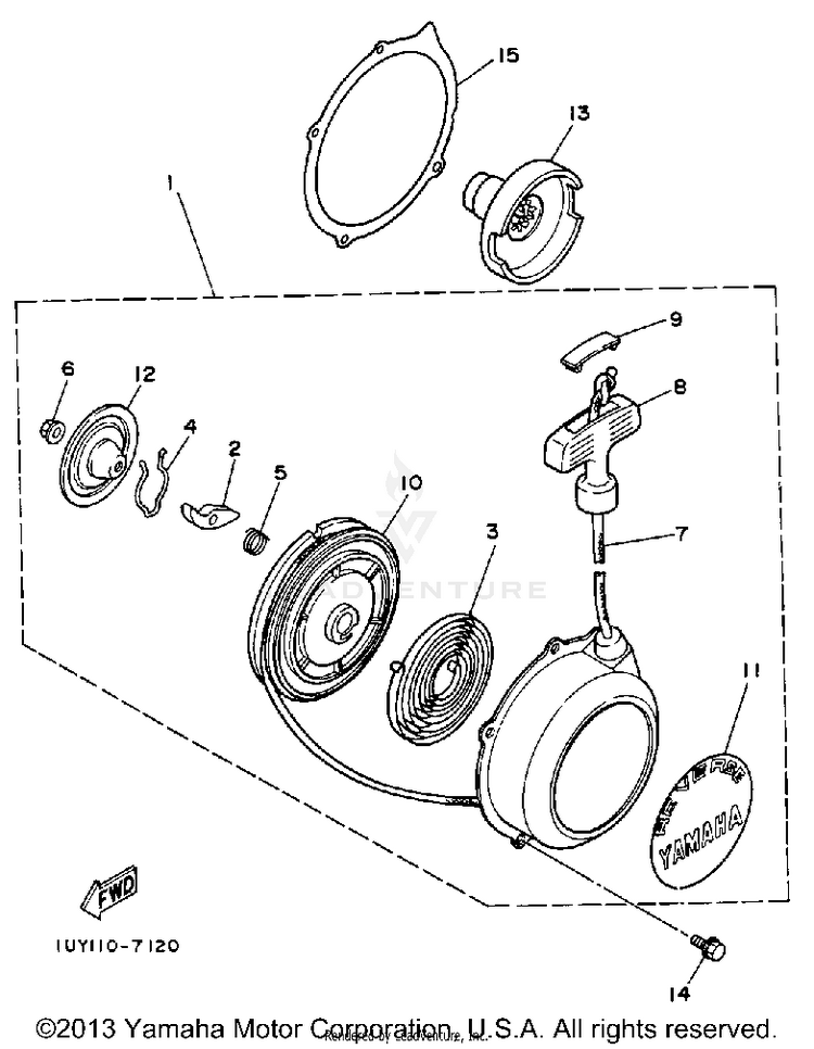Starter (Alt - Parts) Schematic