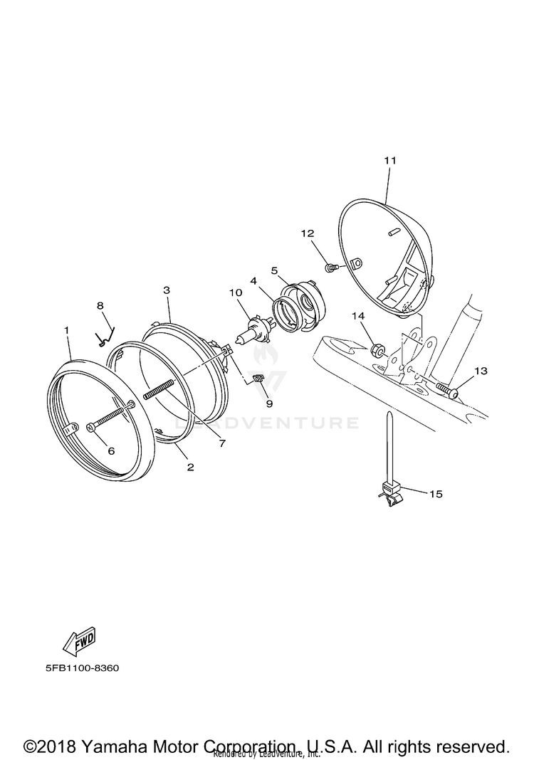 Headlight Schematic