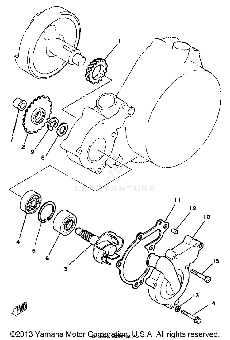 Water Pump Schematic
