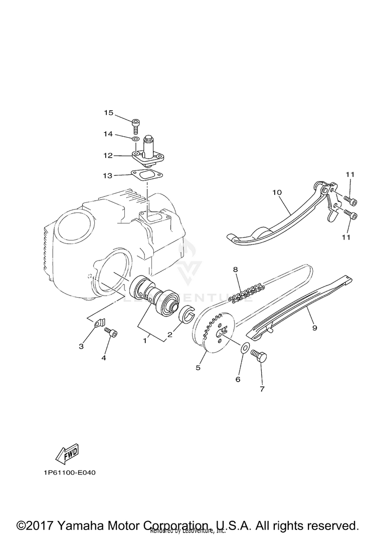 Camshaft Chain Schematic