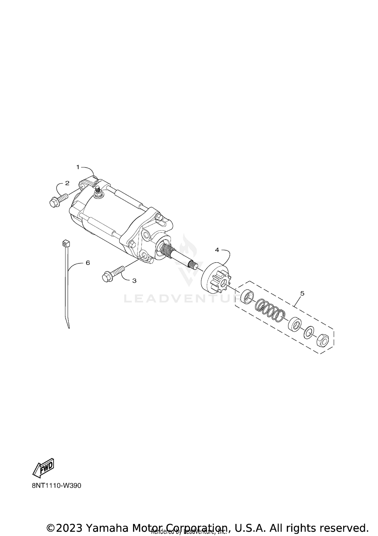 STARTING MOTOR