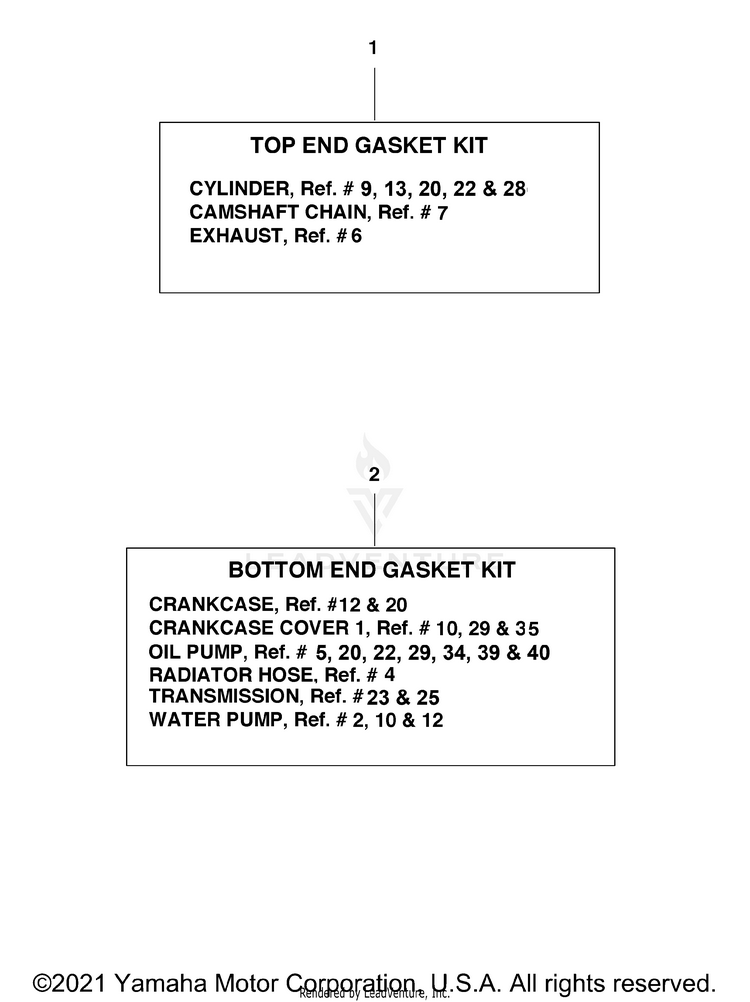 Alternate Parts YFZ450 - YFZ45BB - 2012 Schematic