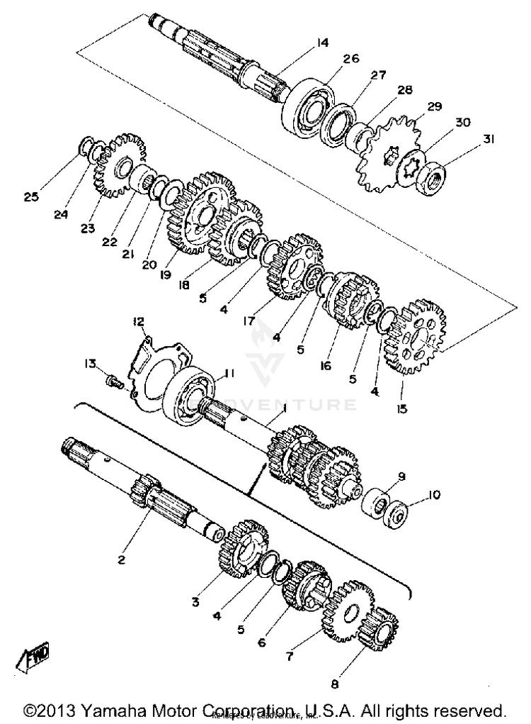 Transmission Schematic