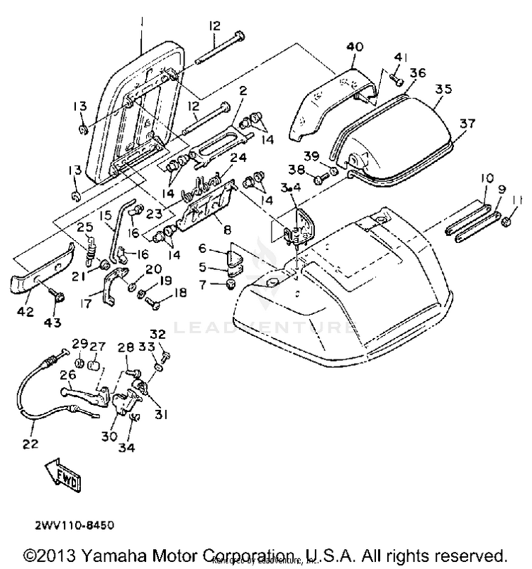 Back Rest Schematic