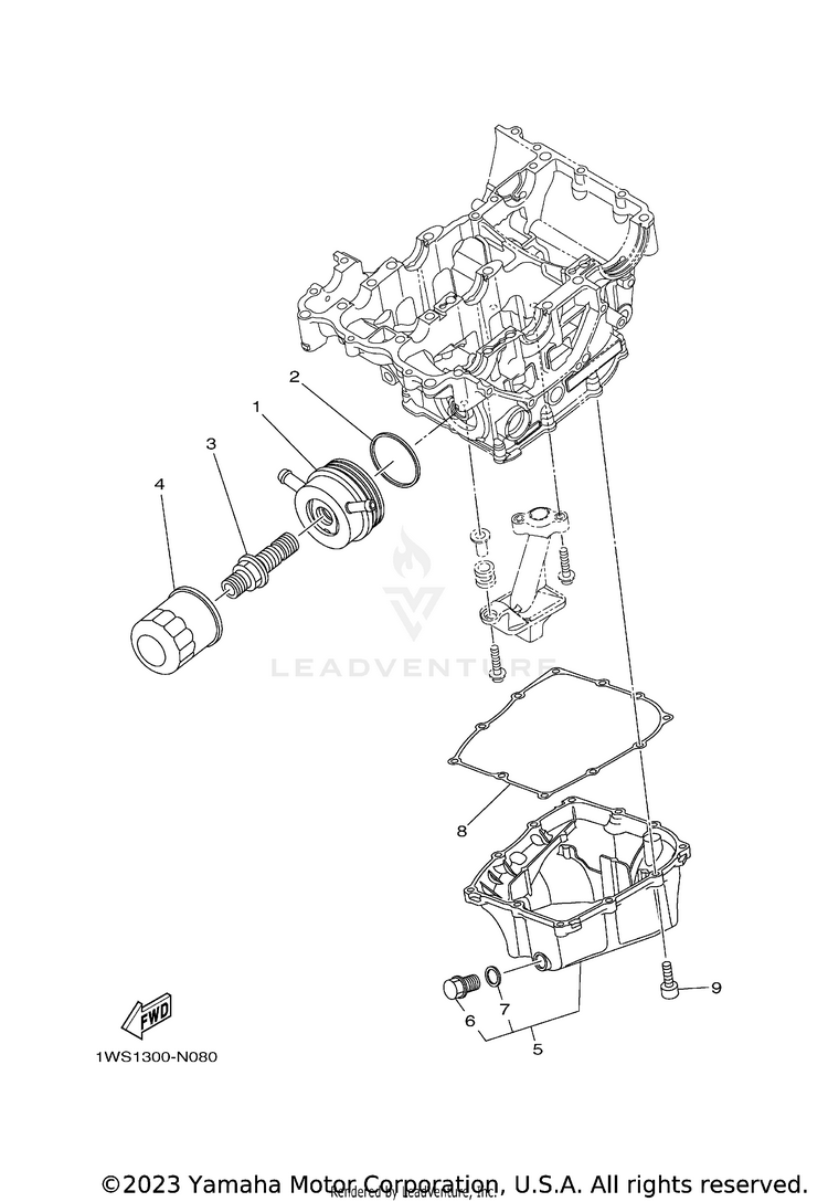Oil Cleaner MT07 - MT07MCB - 2021 Schematic