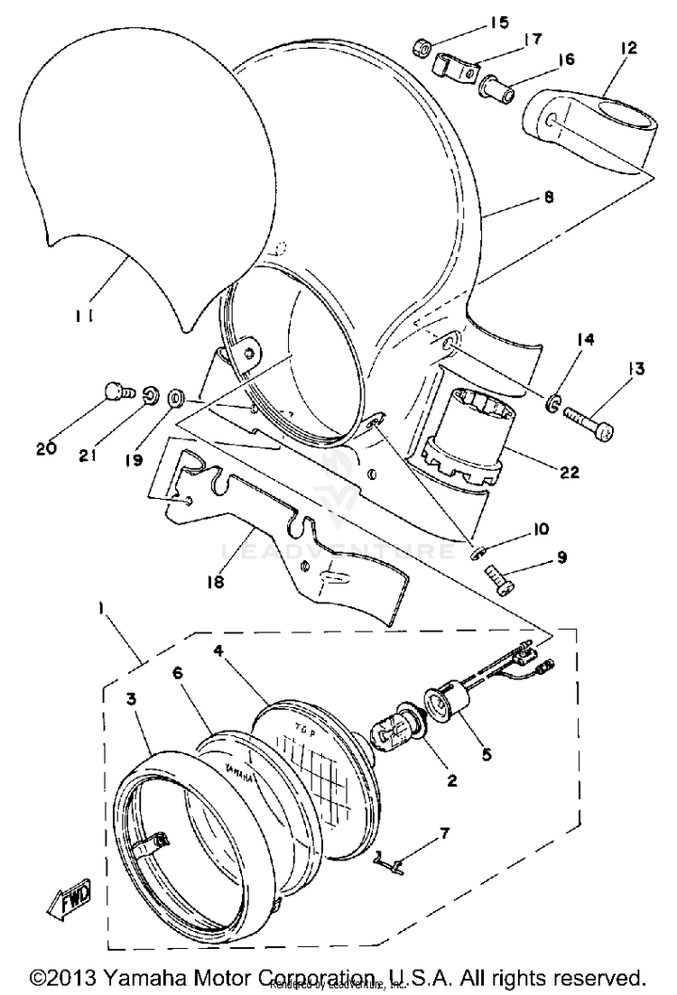 Headlight Schematic