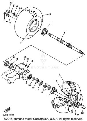 Rear Wheel Schematic