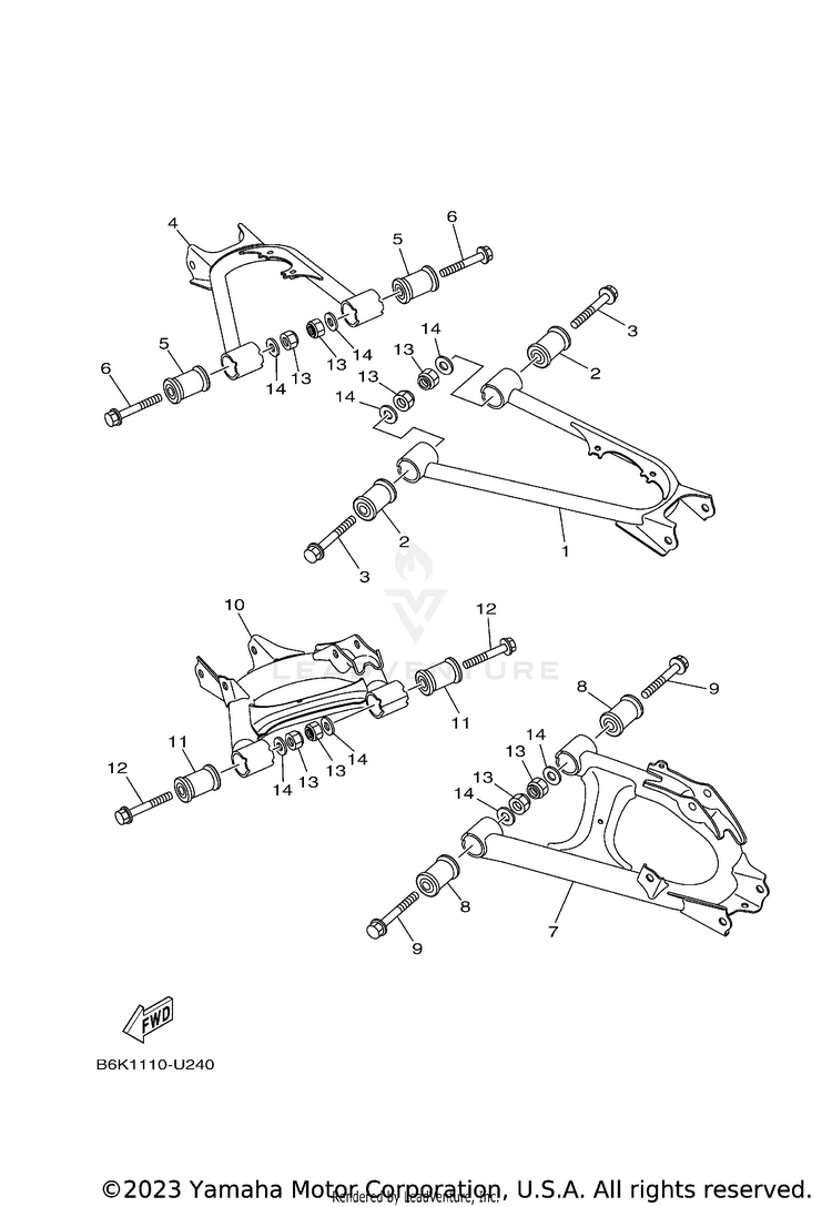 Rear Arm Schematic