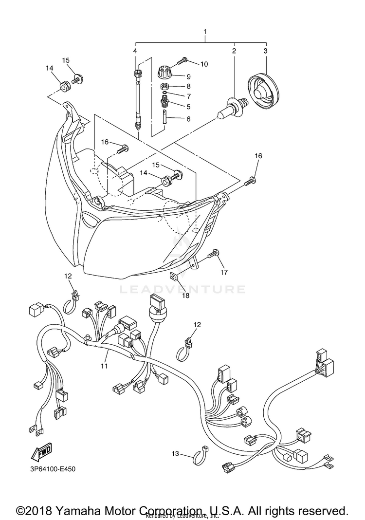 Headlight Schematic