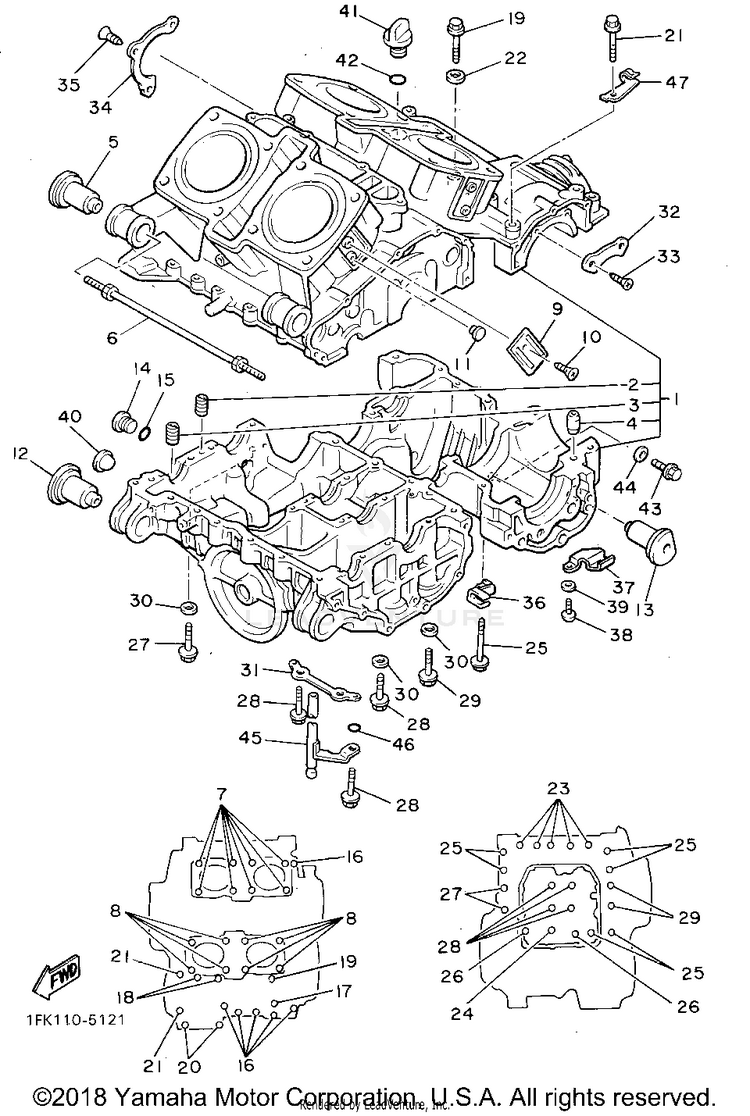 Crankcase Schematic