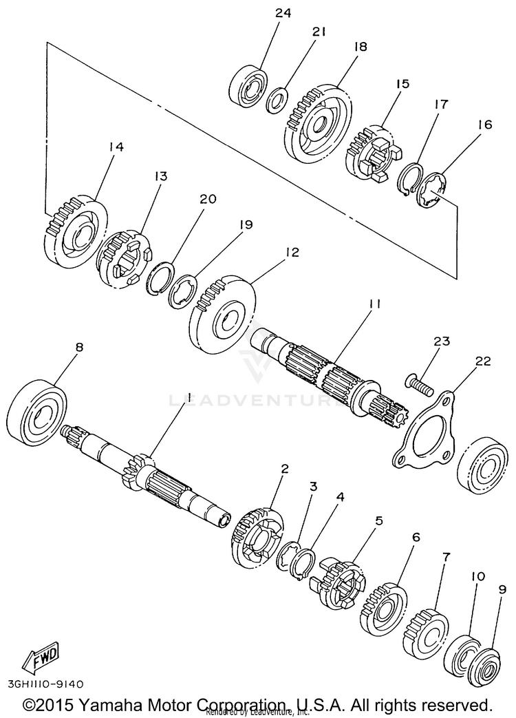 Transmission Schematic