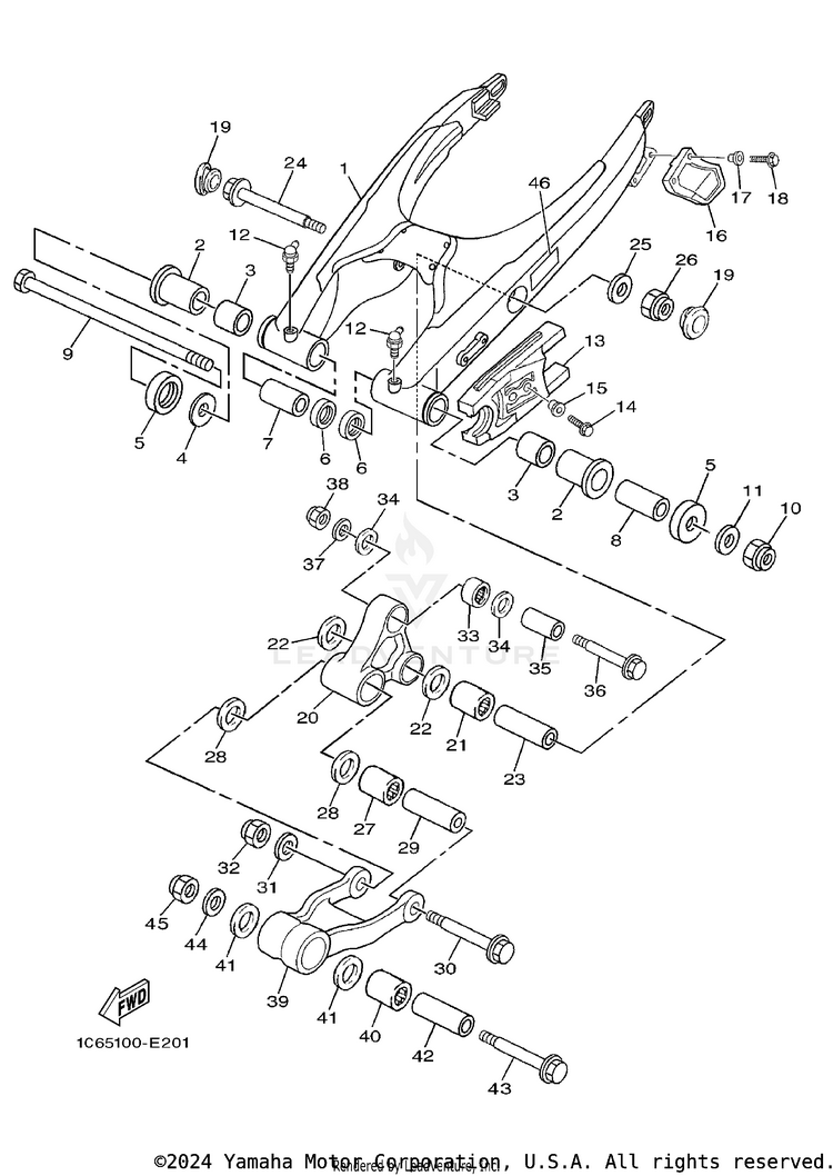 Rear Arm Schematic