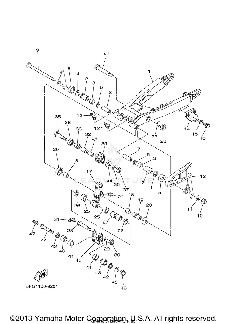 Rear Arm Schematic