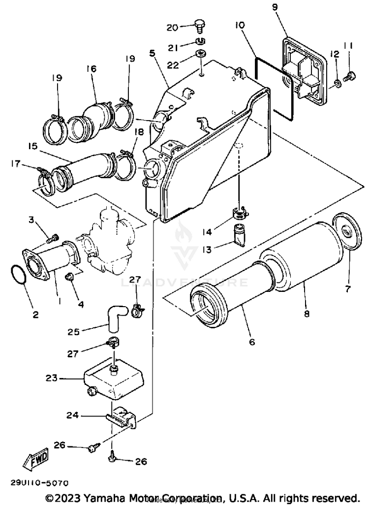 Air Filter Schematic