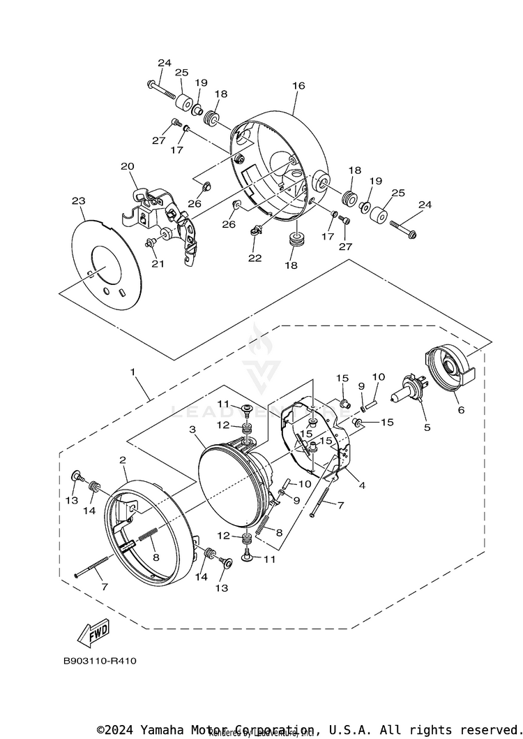 Headlight Schematic