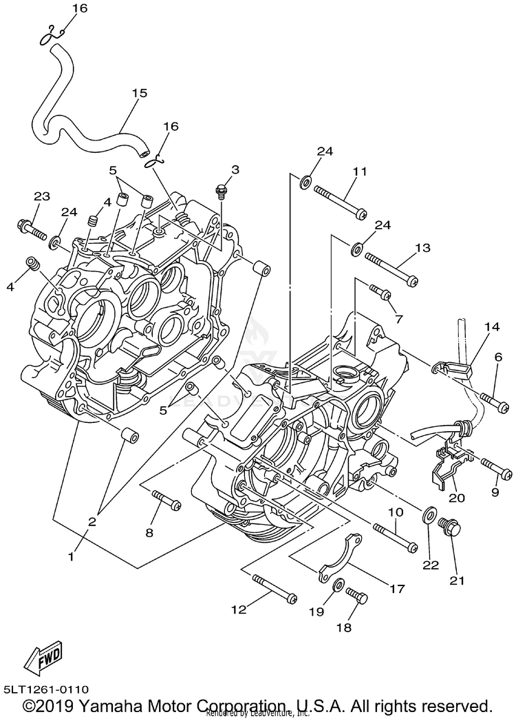 Crankcase Schematic