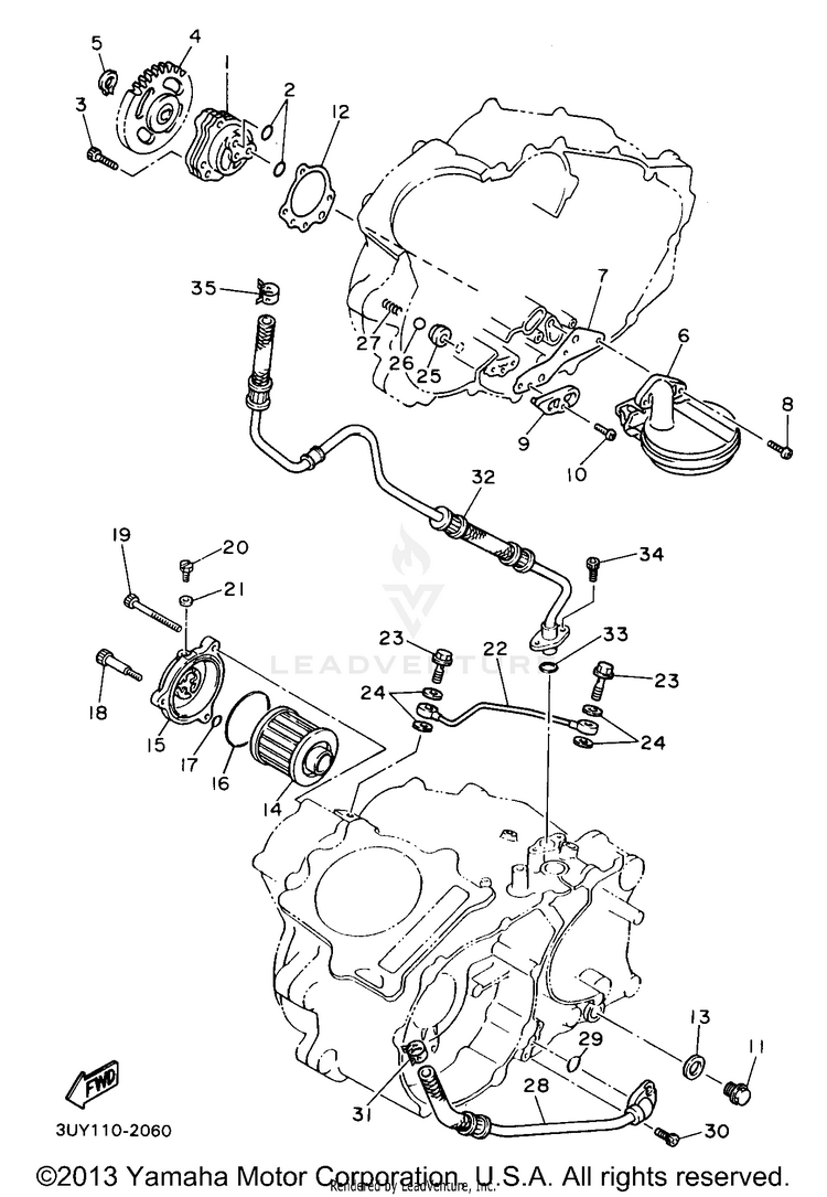 Oil Pump Schematic