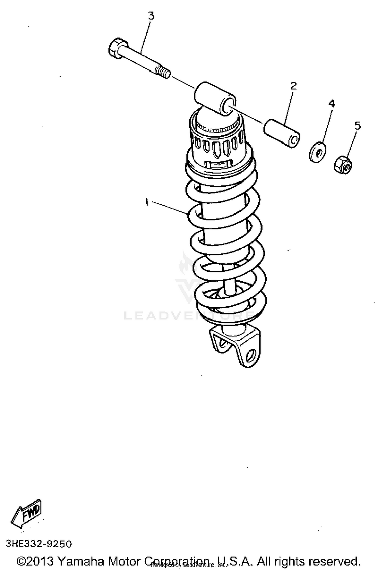 Rear Suspension Schematic