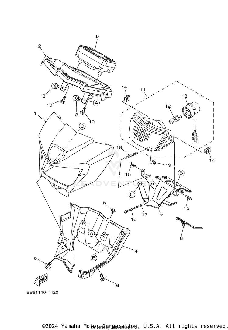 Headlight 2 Schematic