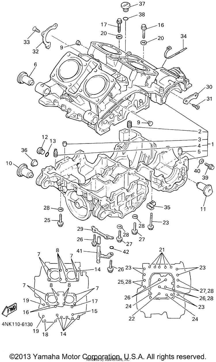 Crankcase Schematic