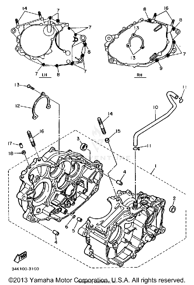 Crankcase Schematic