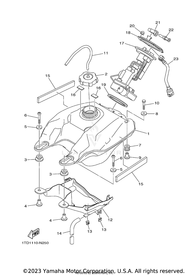Fuel Tank Schematic