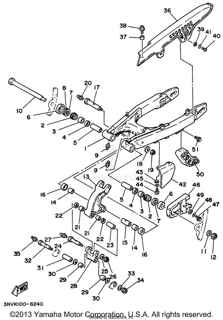 Rear Arm Schematic