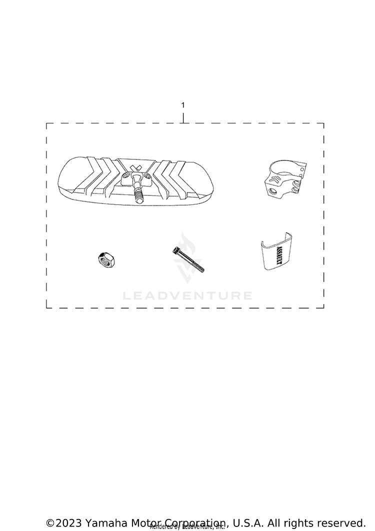 Optional Mirror VIKING EPS RANCH - YXM70VPRLC - 2020 Schematic