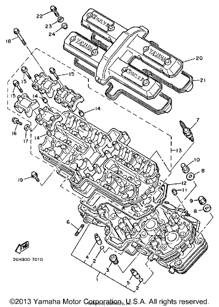 Cylinder Head Schematic