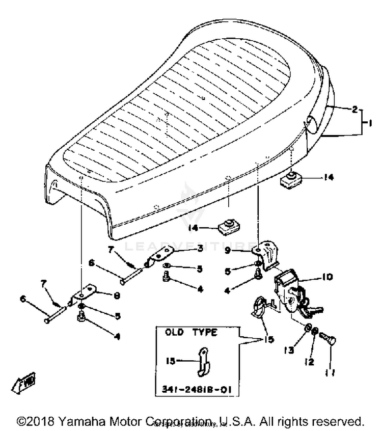 Seat 250b - C - 400b - C Schematic