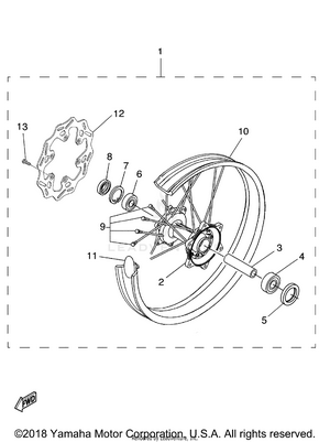 Rear Wheel Kit Schematic