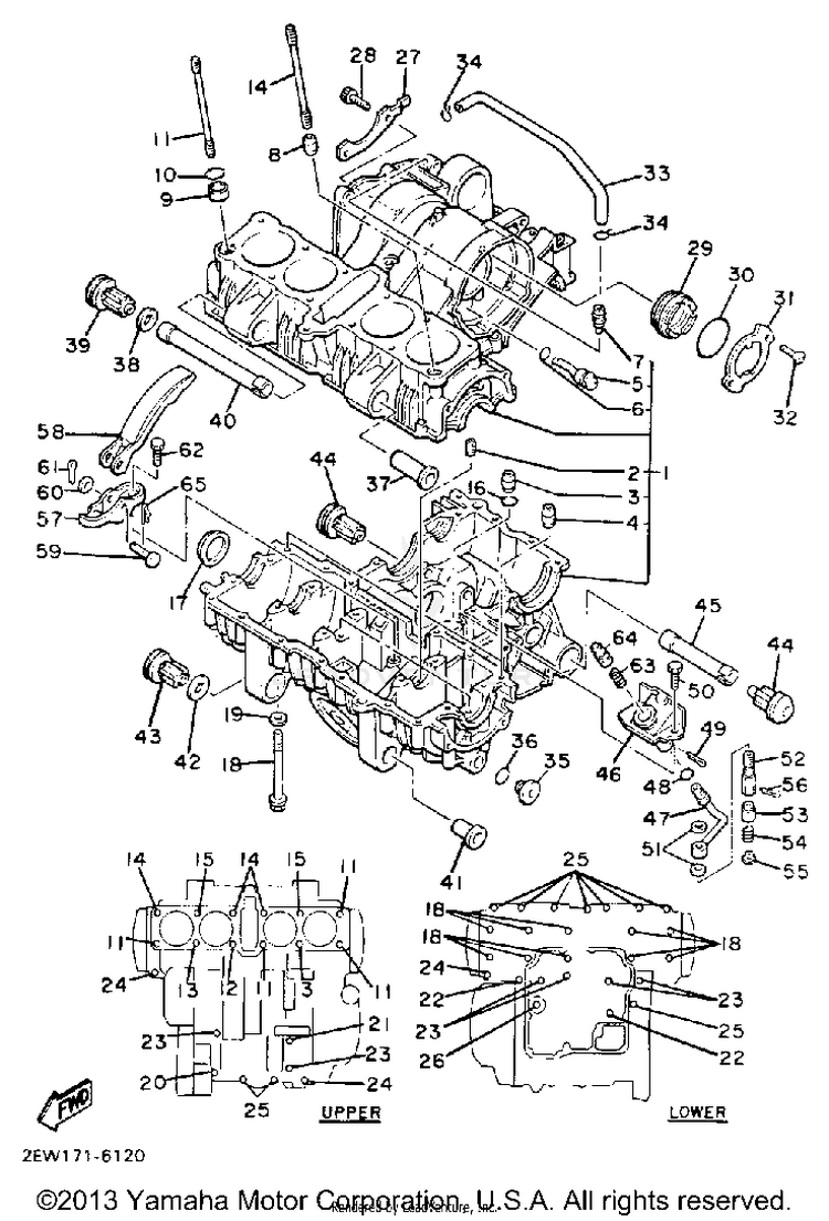 Crankcase Schematic