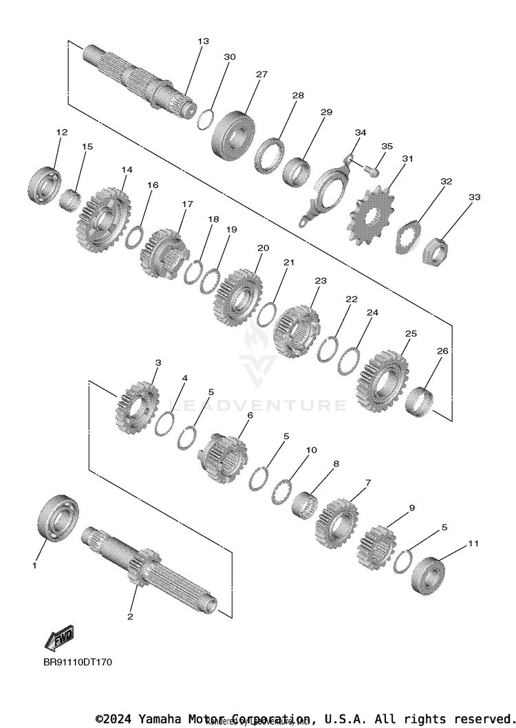 Transmission Schematic