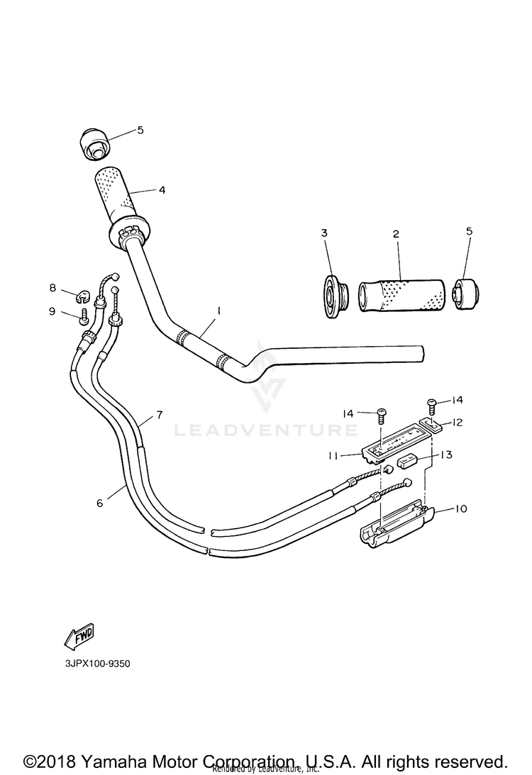 Steering Handle Cable Schematic