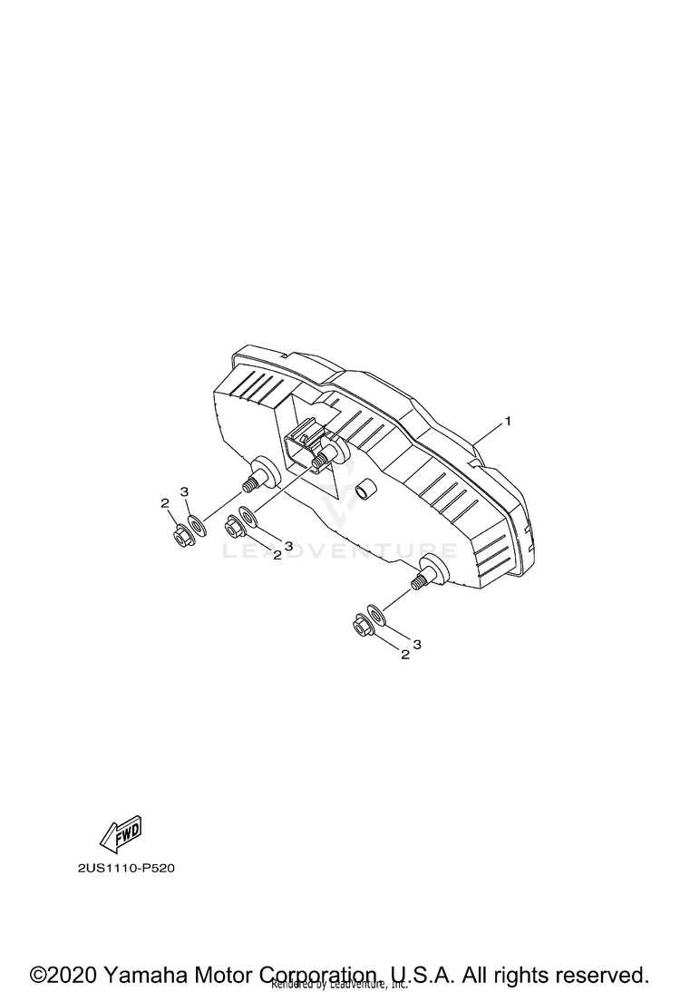 Meter VIKING - YXM70VDXLR - 2020 Schematic