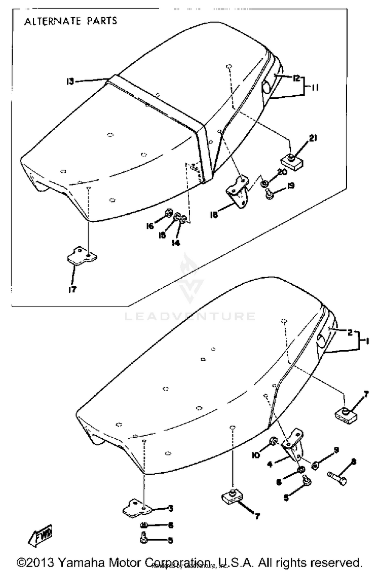 Seat Schematic