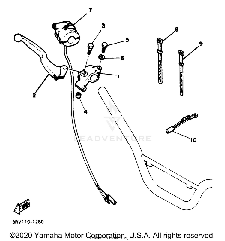 Handle Switch Lever Schematic