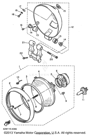 Headlight Schematic