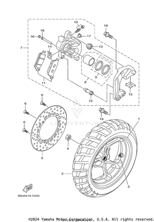 Rear Wheel Schematic