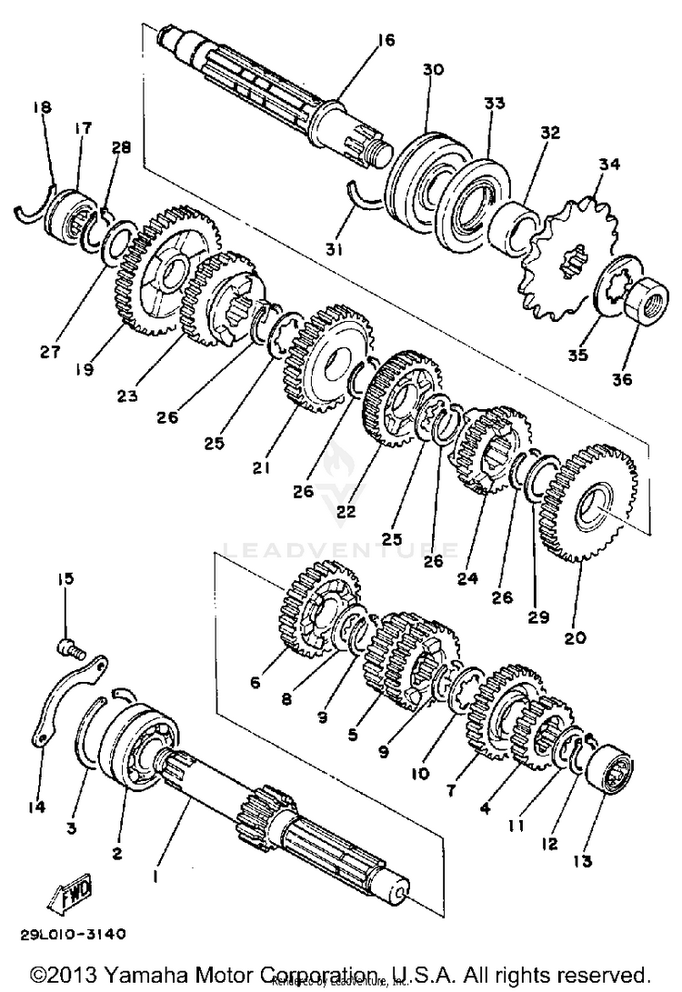 Transmission Schematic
