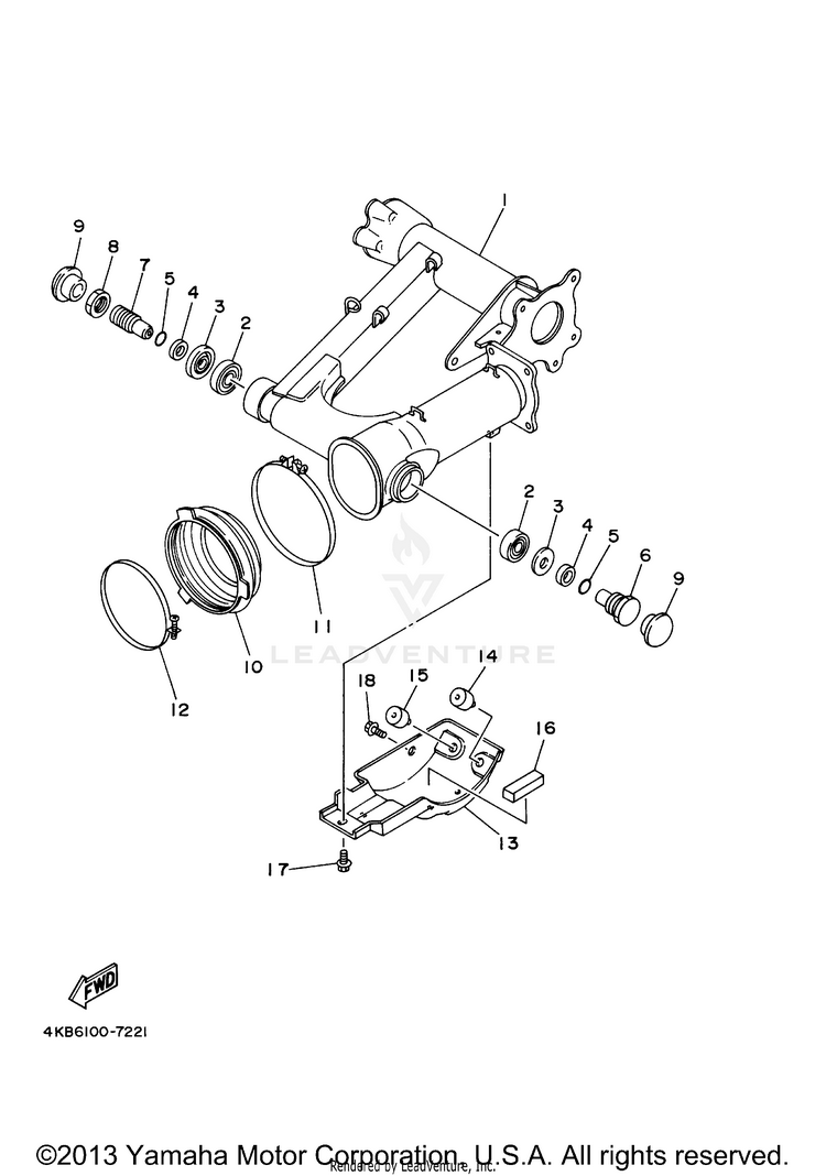 Rear Arm Schematic