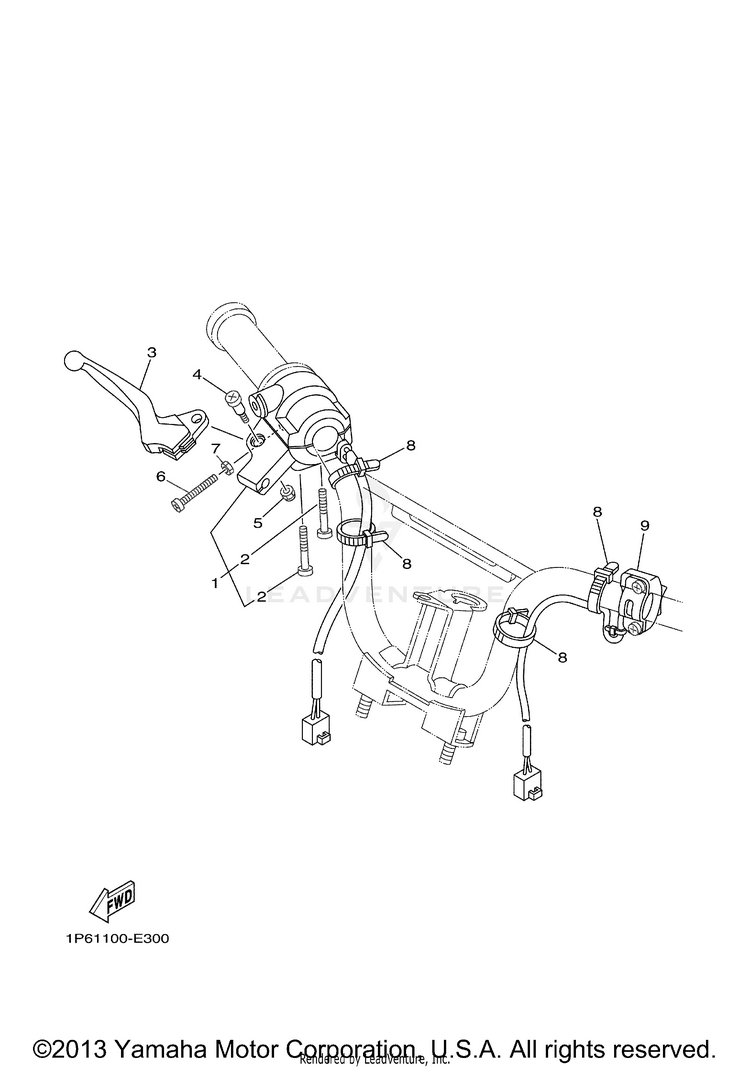 Handle Switch Lever Schematic