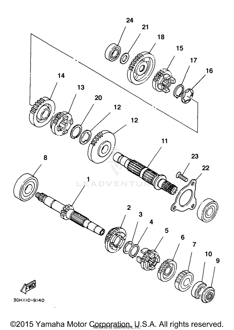 Transmission Schematic
