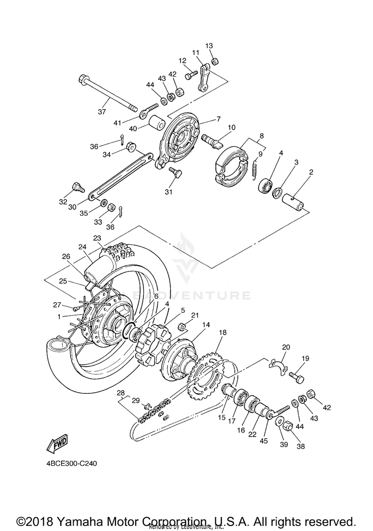 Rear Wheel Schematic