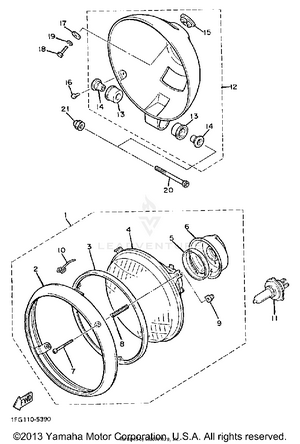 Headlight Schematic