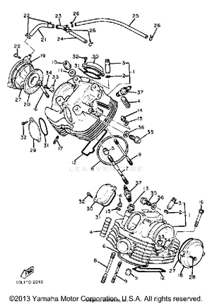 Cylinder Head Schematic