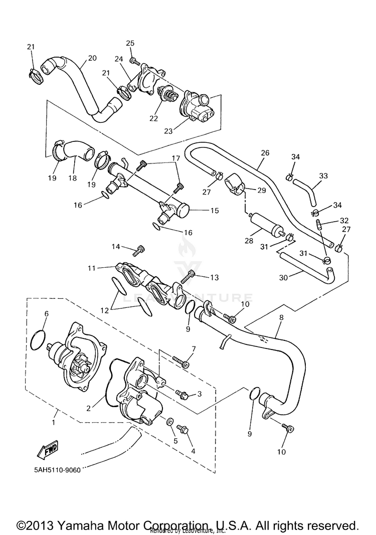 Water Pump Schematic