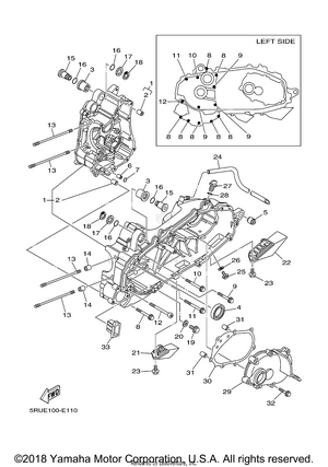 Crankcase Schematic