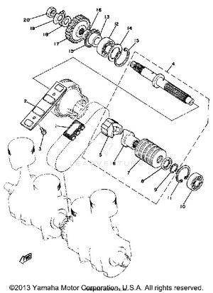 Primary Shaft Chain Schematic